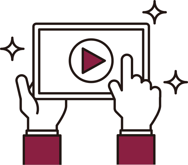 youtubeのイラスト